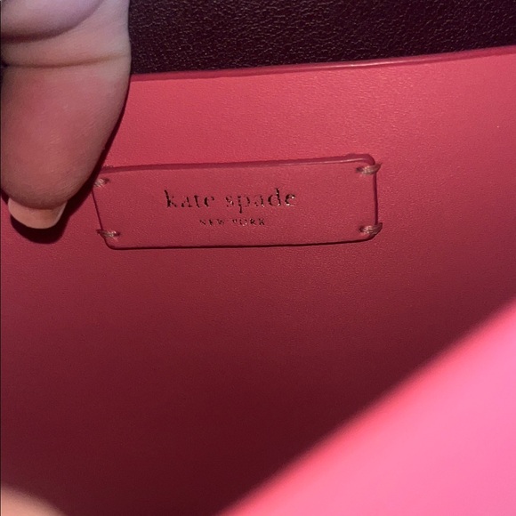 Kate Spade Pink Coral Scalloped Crossbody Bag - Picture 5 of 10